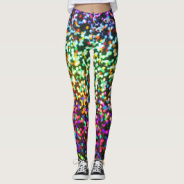 Leggings Disco Purpurina Rave