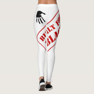 Leggings Diseñado Para Impresión Mano Negra