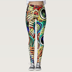 Leggings Diseñador de artistas aborígenes australianos