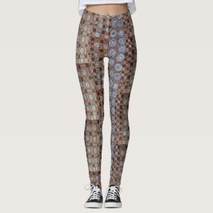 Leggings Diseñador de campo utópico de Agnes Rubuntja
