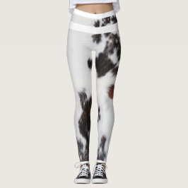 Leggings - Diseñador de Pieles de vaca