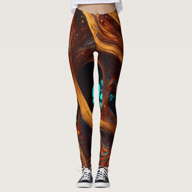 Leggings Diseño 3D impreso (Anverso)