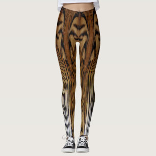 Leggings Diseño abstracto de la piel del tigre