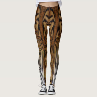 Leggings Diseño abstracto de la piel del tigre