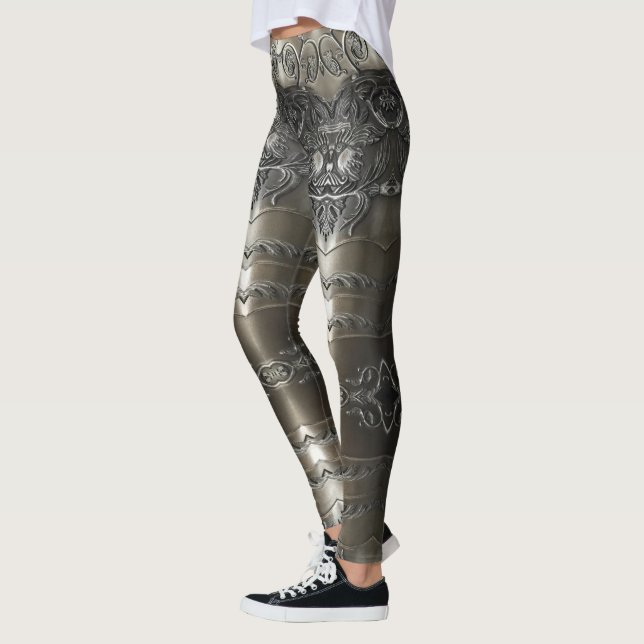 Leggings Diseño abstracto de Viking Armor (Izquierda)