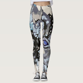 Leggings Diseño abstracto, patrones marcados
