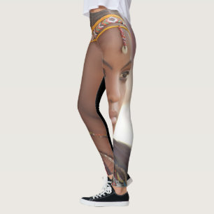 Leggings Diseño africano de la mujer