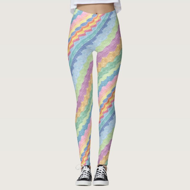 Leggings Diseño artístico moderno (Anverso)