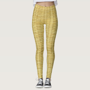 Leggings Diseño atractivo de naves de bambú