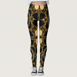 Leggings Diseño barroco