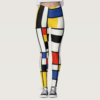 Leggings Diseño Bauhaus Moderno 04 Perfecto Para