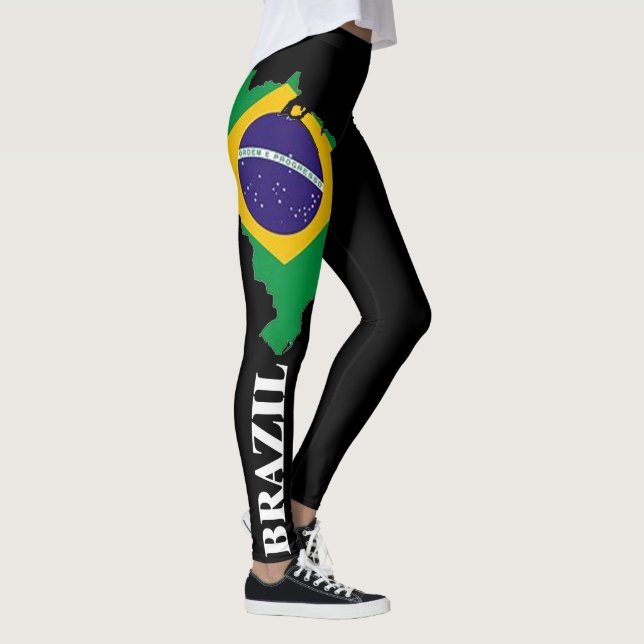 Leggings diseño caliente atractivo del Brasil del modelo (Derecha)