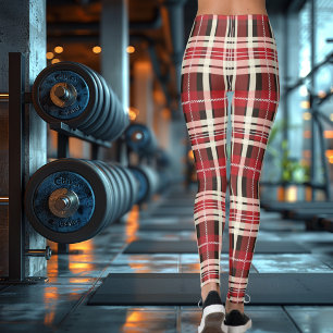 Leggings Diseño Clásico de Cuadros Tartán del Clan Campbell