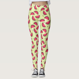 Leggings Diseño con sabor a fruta de la comida campestre