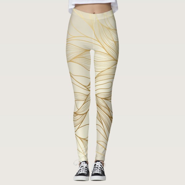 Leggings Diseño creativo gráfico moderno (Anverso)
