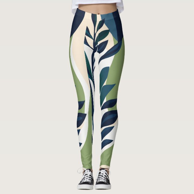 Leggings Diseño creciente para avanzar (Anverso)