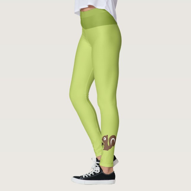 Leggings Diseño de ardilla para bebés (Izquierda)