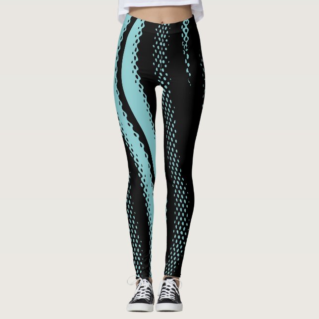 Leggings Diseño de arte pop (Anverso)