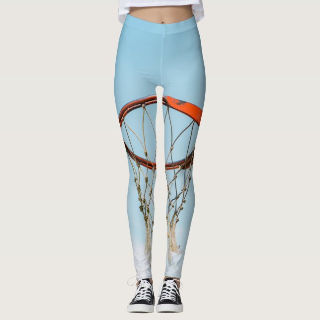 Leggings Diseño de baloncesto (Anverso)