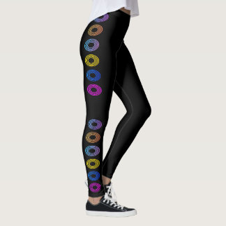 Leggings Diseño de Círculos de Miami