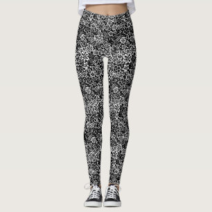 Leggings Diseño de color de vida minimalista elegante