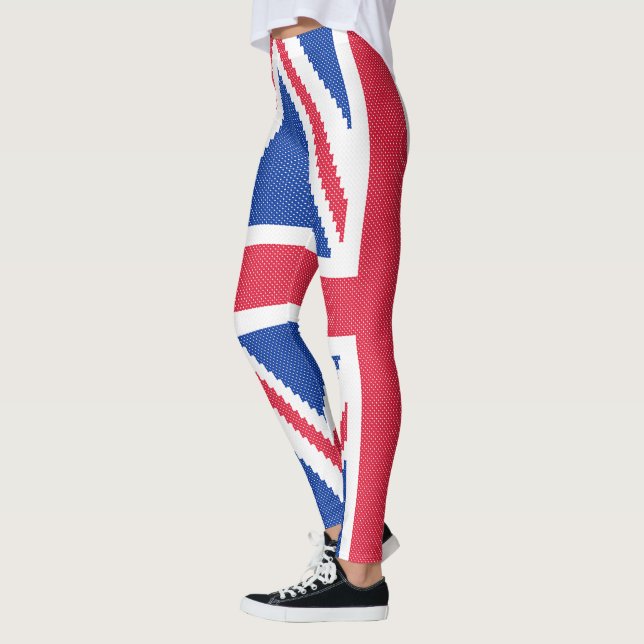 Leggings Diseño de cosido cruzado original Jack Union (Izquierda)