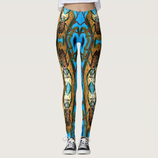 Leggings Diseño de escarabajo super vibrante