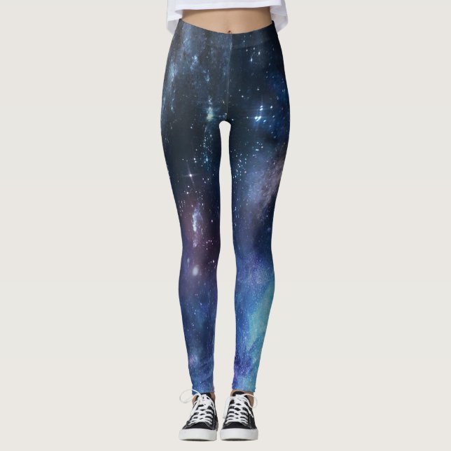 Leggings Diseño de espacio (Anverso)