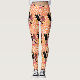 LEGGINGS DISEÑO DE ESTILO DE PATRÓN