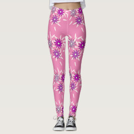 LEGGINGS DISEÑO DE FLORES