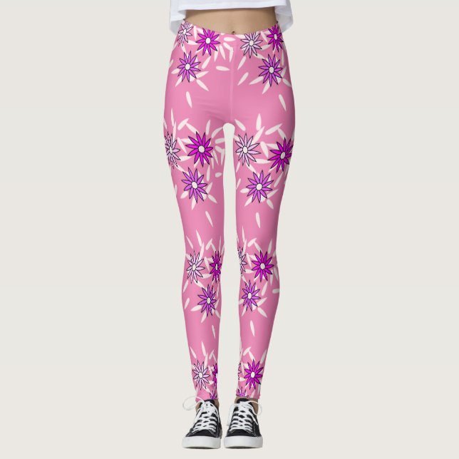LEGGINGS DISEÑO DE FLORES (Anverso)