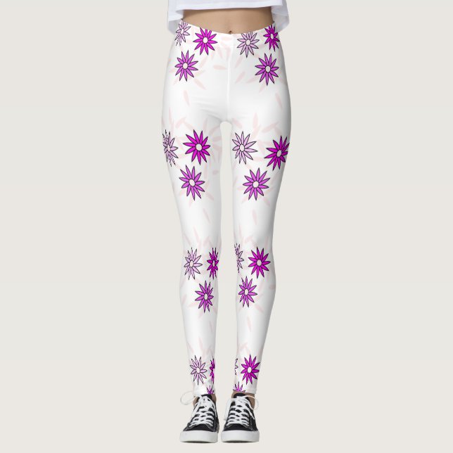 LEGGINGS DISEÑO DE FLORES (Anverso)
