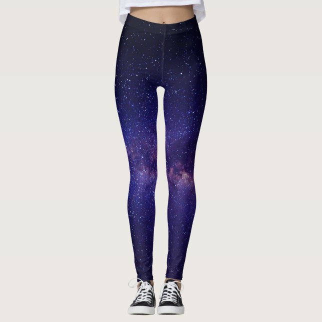 Leggings Diseño de galaxia (Anverso)