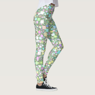 Leggings Diseño de la ilustración de la mini caja de Pastel
