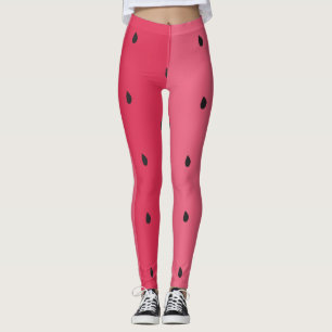 Leggings Diseño de la sandía de las piernas