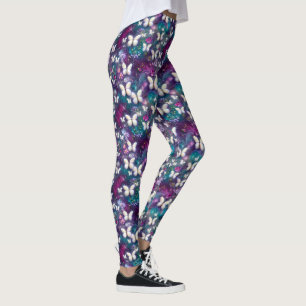 Leggings Diseño de la serie de mariposa mística 5