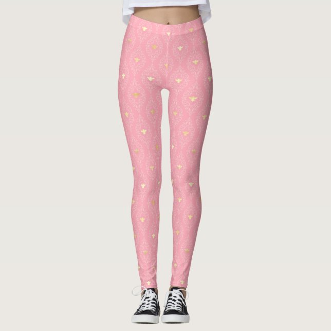Leggings Diseño de la serie Princess Bee #3 (Anverso)