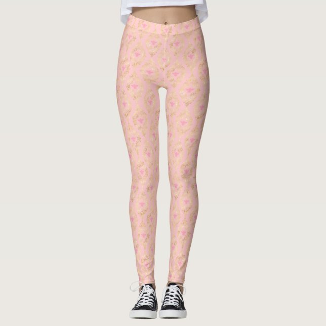 Leggings Diseño de la serie Princess Bee #5 (Anverso)