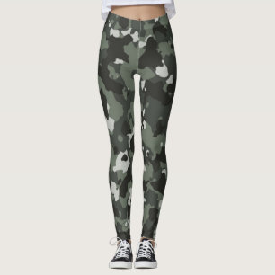 Leggings Diseño de las polainas del camuflaje