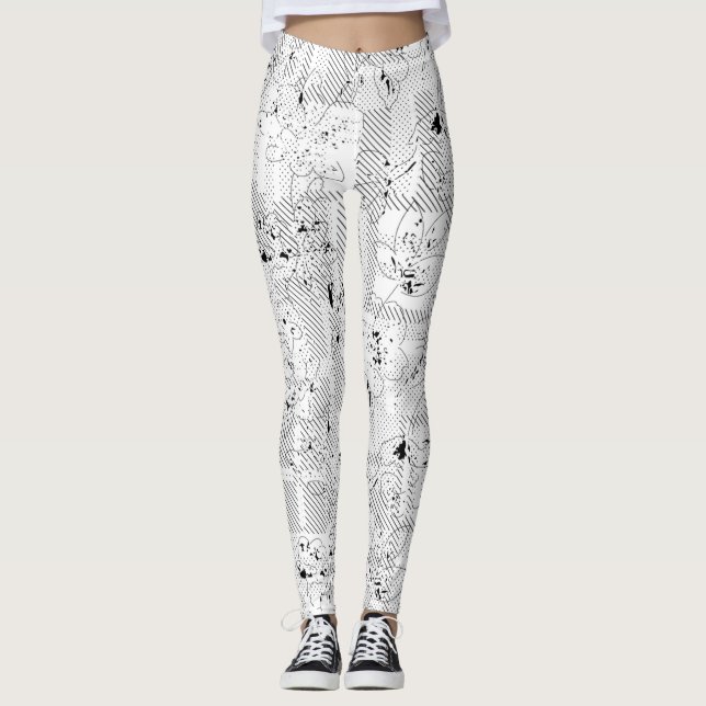 Leggings Diseño de lenguaje Ciento uno (Anverso)