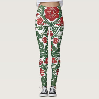 Leggings Diseño de leyenda - Estilo floral con flores
