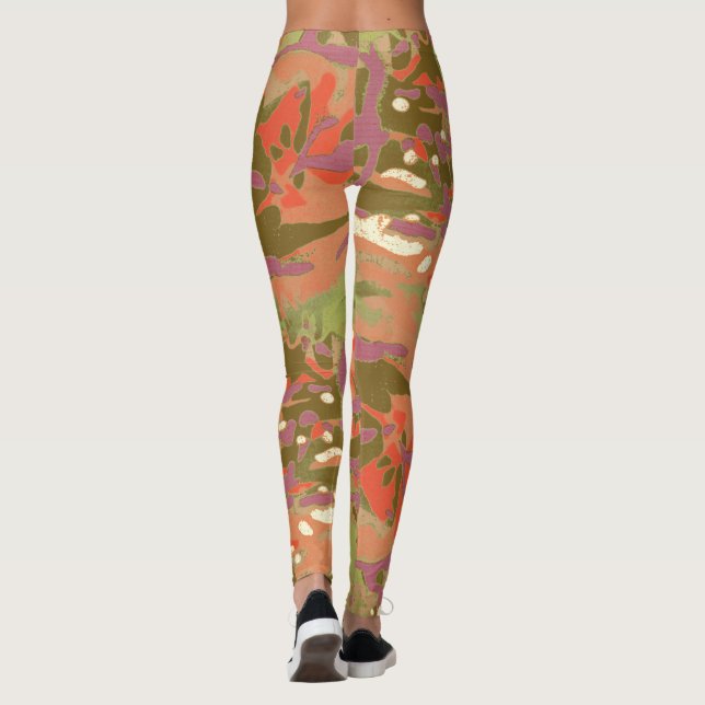 Leggings Diseño de LIDJ. Camo Camo, mírame! (Reverso)