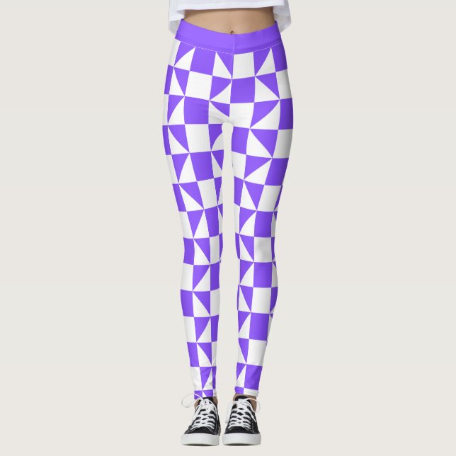 Leggings "Diseño de Moda geográfica" (Anverso)