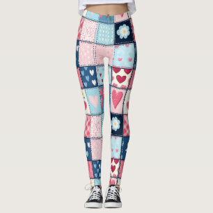 Leggings Diseño de papeleo bonito