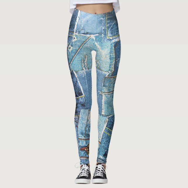 Leggings Diseño de patrones de densidad (Anverso)