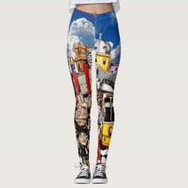 Leggings Diseño de rodaje GYM universal Dolce Gabbana