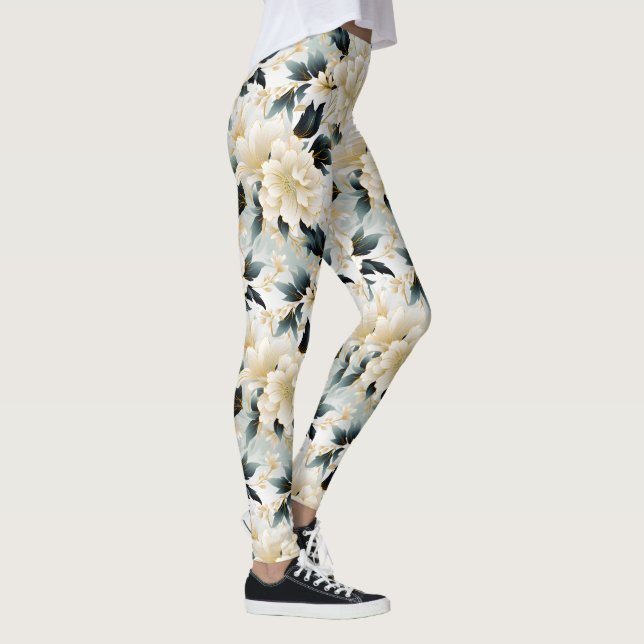 Leggings Diseño de serie floral Boda 7 (Derecha)
