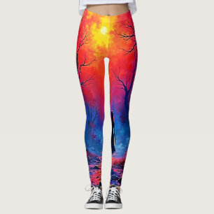 Leggings Diseño de soledad de Chicas forestales mágicos