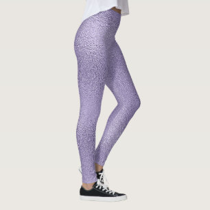 Leggings Diseño de vidrio púrpura brillante