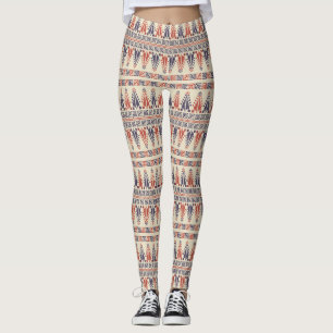 Leggings Diseño del bordado de Palestina